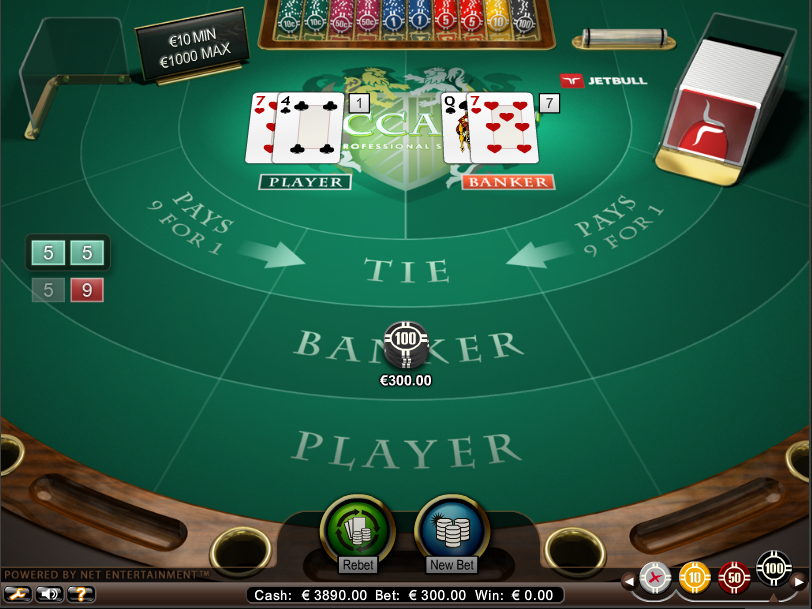 Les meilleurs casinos en ligne Baccarat pour l'argent