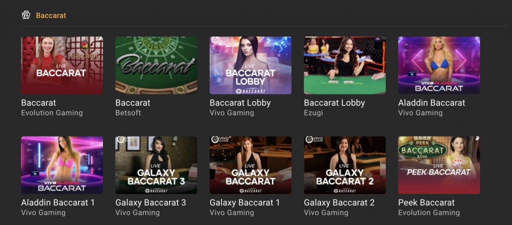 Bitcoin Baccarat Casino