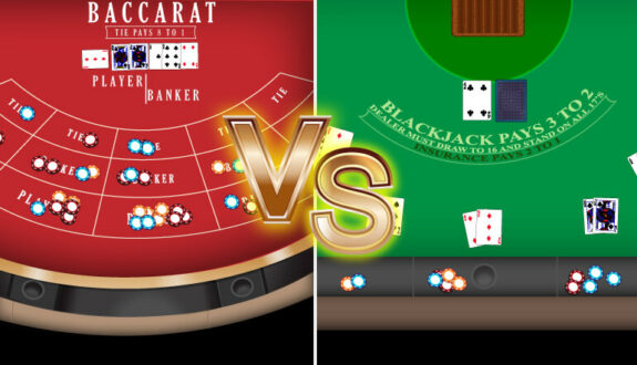 Baccarat vs Blackjack main