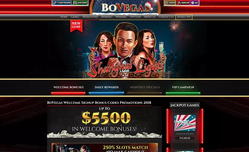 BoVegas Casino Inloggen