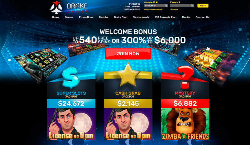 Drake Casino Bonusu