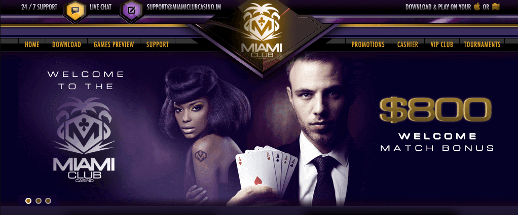 Miami Club Tiešsaistes kazino