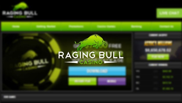 Raging Bull kazino be indėlių premijos