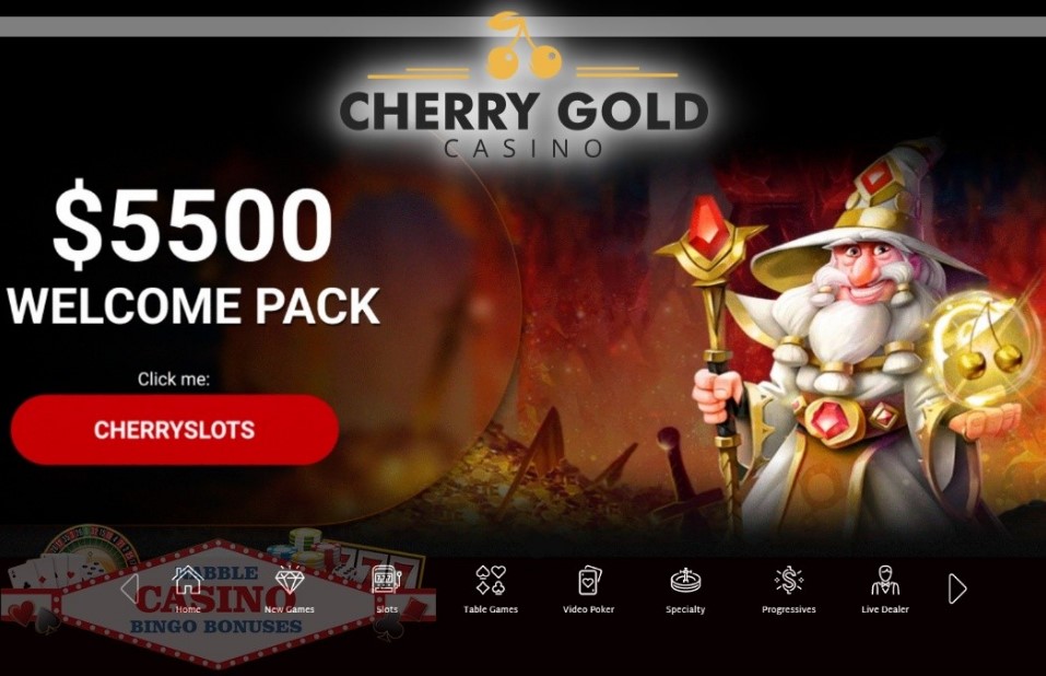 Cherry Gold Welcome Bonus