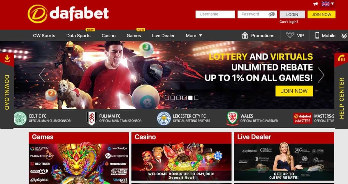 Dafabet's Welcome Offer